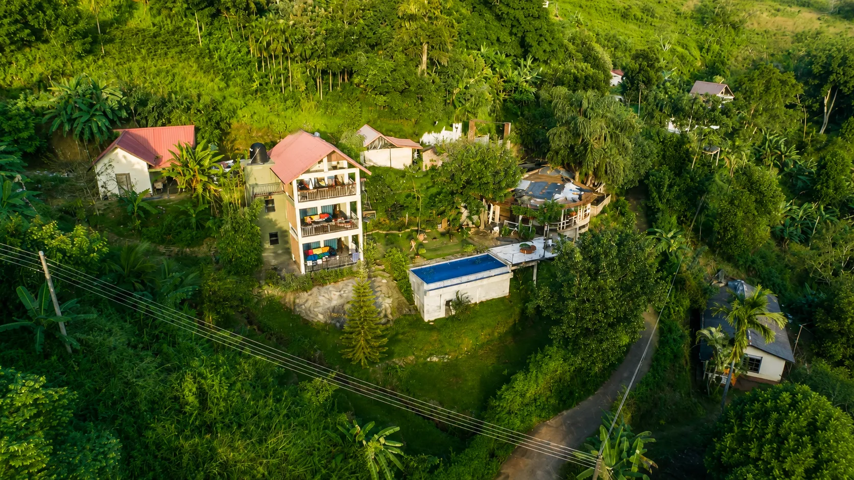 Aerial view of Awesome Place Hotel Ella
